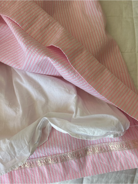 Lilly Pulitzer Seersucker Katlynn Short Sundress Pink White Resort Vacation Sz 2 - Picture 7 of 10